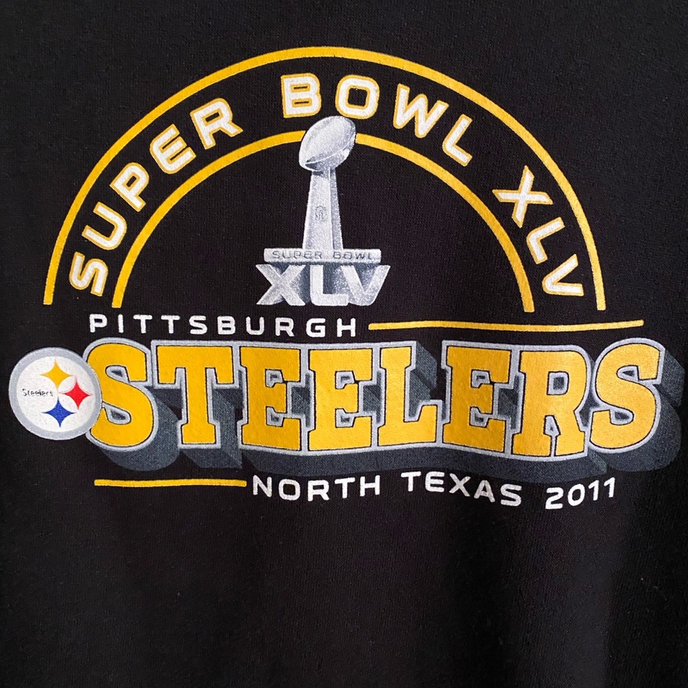 Youth Med Steelers Super Bowl XLV Hoodie 2011